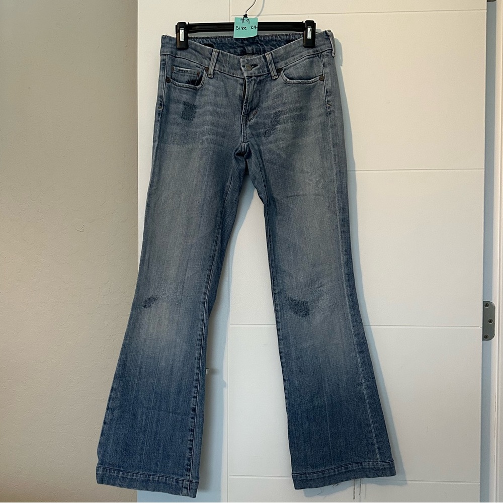 Citizens of humanity low waist flare jeans